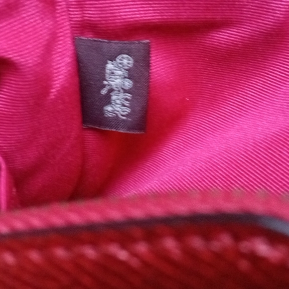 NEW - COACH 3pc Matching Large Red Metallic Tote, Wallet, and Wristlet Set - Picture 13 of 16